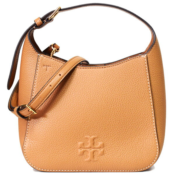 ティラミス トリーバーチ バッグ TORY BURCH ぺブルレザー スモール バケット バケツ型 2way 斜め掛け ショルダー ハンドバッグ ティラミス 144690【ブランド 新品 送料無料 誕生日 記念日 正規 人気 レディース 安心 保証 ギフト プレゼント アウトレット 】