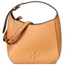 ティラミス トリーバーチ バッグ TORY BURCH ぺブルレザー スモール バケット バケツ型 2way 斜め掛け ショルダー ハンドバッグ ティラミス 144690【ブランド 新品 送料無料 誕生日 記念日 正規 人気 レディース 安心 保証 ギフト プレゼント アウトレット 】