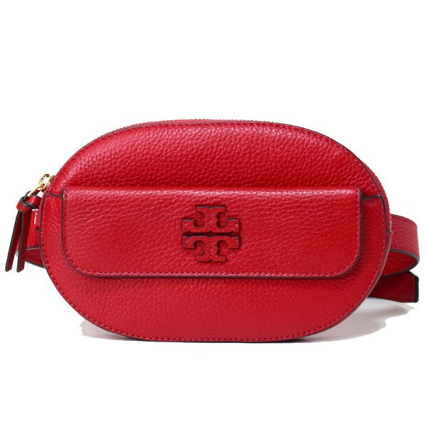 トリーバーチ バッグ TORY BURCH レザー テイラー 2way クラッチ ウエスト ヒップ ベルトバッグ レッド 57090【ブランド 新品 送料無料 誕生日 記念日 お祝い プレゼント 正規 人気 レディース 安心 保証 ギフト 10倍 OUTLET 包装 即日発送 代引無料】