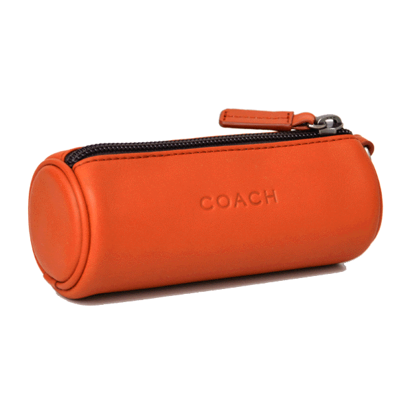 コーチ COACH レザー ゴルフボールセット オレンジ（ゴルフボール付） 日本未発売 66077【ブランド 新品 送料無料 誕生日 プレゼント 正規 人気 レディース 安心 保証 ギフト 10倍 OUTLET 包装 即日発送 代引無料 】