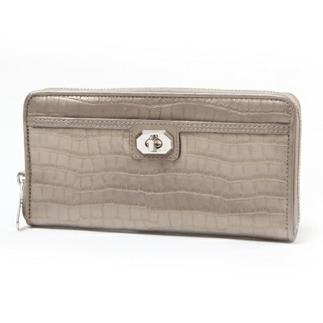 コーチ 長財布 COACH テイラー エキゾチック レザー ターンロック アコーディオン ジップ アラウンド 長財布 ピューター 50073【ブランド 新品 送料無料 誕生日 プレゼント 正規 人気 レディース 安心 保証 ギフト 10倍 OUTLET 包装 即日発送 代引無料 】のサムネイル