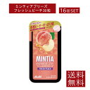 送料無料 アサヒグループ食品 ミンティアブリーズ フレッシュピーチ 30粒×16個 アサヒグループ ミンティア タブレット ミント 大粒 携帯用