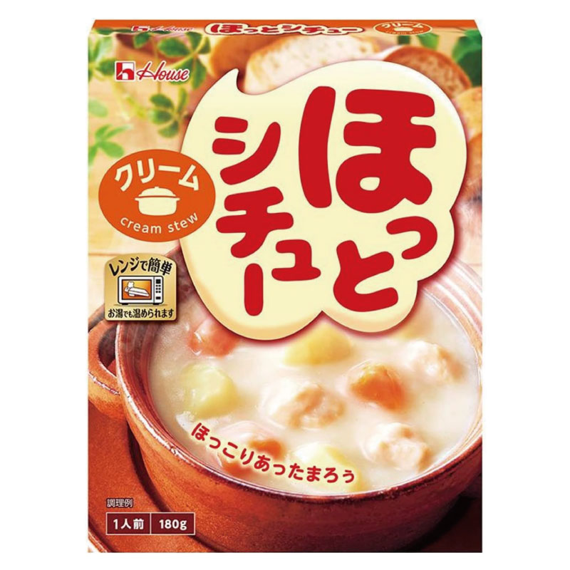 送料無料 ハウス ほっとシチュークリーム180g ×60個 2
