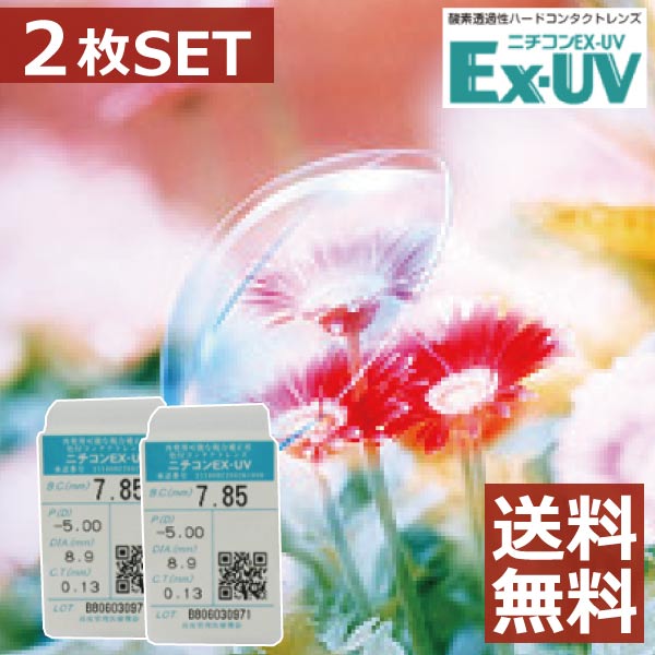 【処方箋不要】送料無料！ニチコン　Ex-UV　×2枚【ハ