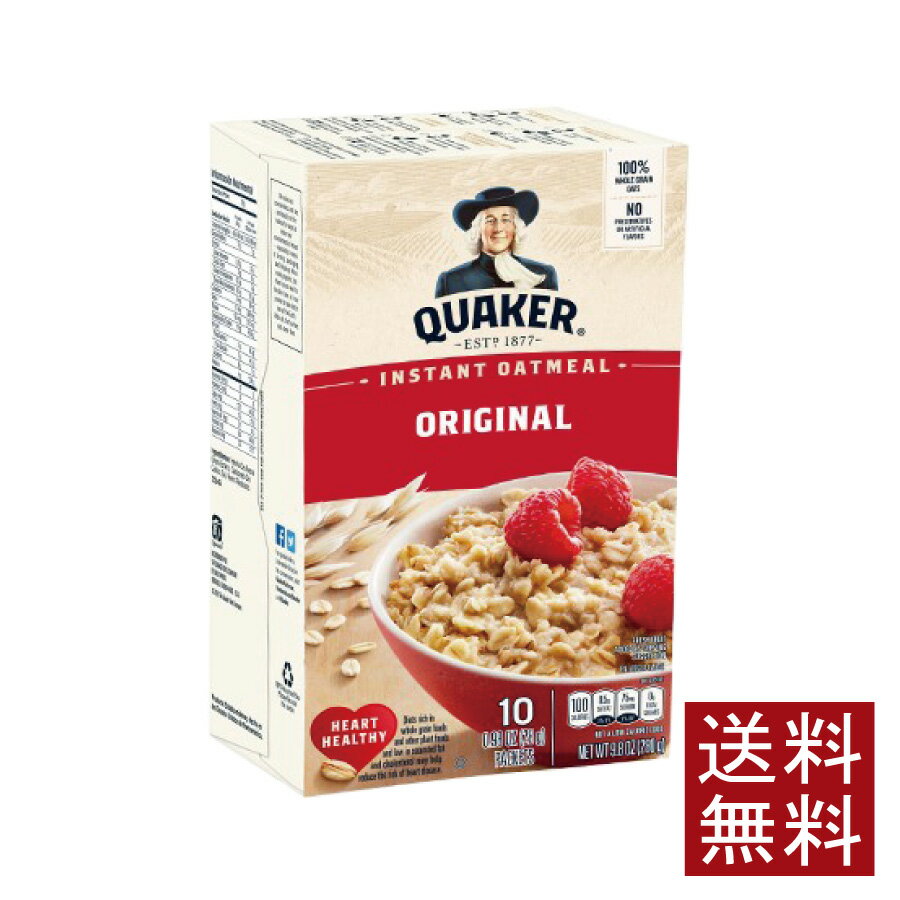 クエーカー インスタント オートミール レギュラー(280g) ×1個
