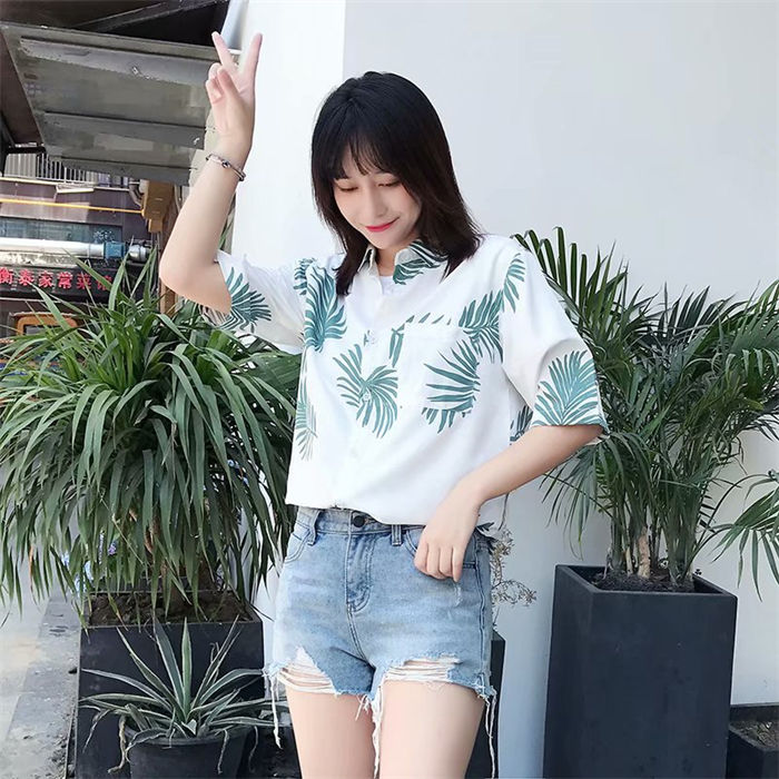 アロハシャツ レディース tシャツ 花柄tシャツ トップス Vネックシャツ レディース ブラウス 半袖tシャツ 夏 春夏 薄手 きれいめ 無地 着痩せ 20代 30代 40代 美しい カジュアル エレガント