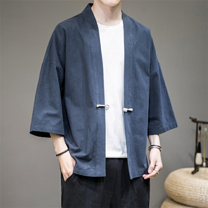 カーディガン メンズ アロハシャツ 半袖シャツ 春夏 夏シャツ シャツ 半袖 トップス 無地 オーバーサイズ Vネック ゆったり 大きいサイズ カジュアル 旅行 海辺 体型カバー ファッション おしゃれ