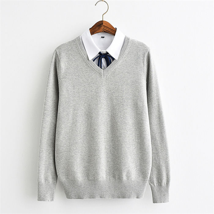V-Neck - ニットトップス レディース 春秋冬 vネックニット 長袖 ニットセーター プルオーバー きれいめ お洒落 ニットソー トップス キレイ フェミニン 春服 秋服 冬服 通勤 通学 カジュアル 無地 セーター 全9色