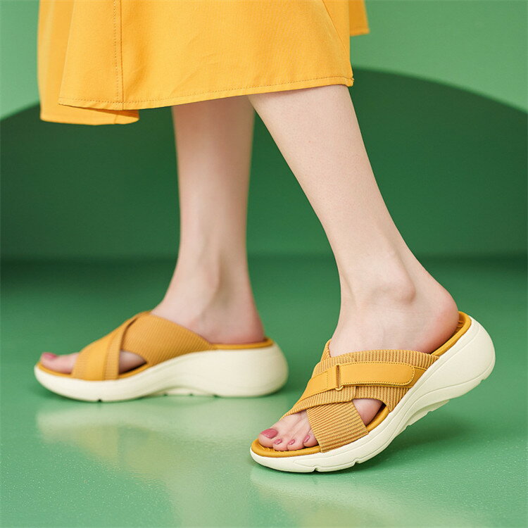厚底 - サンダル 厚底 レディース スリッパサンダル 痛くならない 夏 ミュール 厚底サンダル お洒落 美脚 滑り止め シューズ フェイクレザー 厚底シューズ レトロ 靴 カジュアル スリッパ 厚底スリッパ 屋外 外出履き