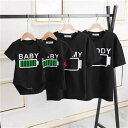 リンクコーデ 親子 セット 親子 ペアルック tシャツ 半袖 夏服 可愛い 親子コーデ 赤ちゃん 親子ペアルック ペアtシャツ ロンパース 家族 カップルお揃い...