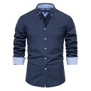 メンズ 長袖tシャツ メンズ シャツ 開襟シャツ 長袖シャツ メンズ トップス カジュアルシャツ シンプル ゆったり ワークシャツ 春夏秋 大きいサイズ 春 夏...
