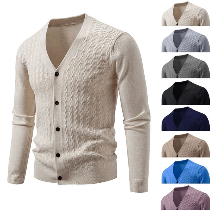 ニットカーディガン メンズ カーディガン メンズ セーター ニット 秋冬 長袖 ボタン ゆったり 着心地のいい 通気 V ネック ファッション アメカジ カジュアル 無地 M L XL 2XL 3XL 4XL 5XL 普段使い カジュアル 秋冬 大学生 通勤 通学 ニットカーディガン メンズ カーディガン メンズ セーター ニット 秋冬 長袖 ボタン ゆったり 着心地のいい 通気 V ネック ファッション 5