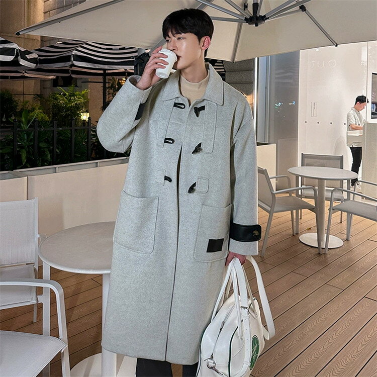 乐天商城 - チェスターコート メンズ コート アウトドア 冬用 冬服 カジュアル ビジネス ゆったり トレンチコート ロングコート ジャケット アウター ビジネスコート ラシャコート ロング丈 無地 厚手 防寒 暖かい ステンカラーコート 通勤通学 紳士 秋冬