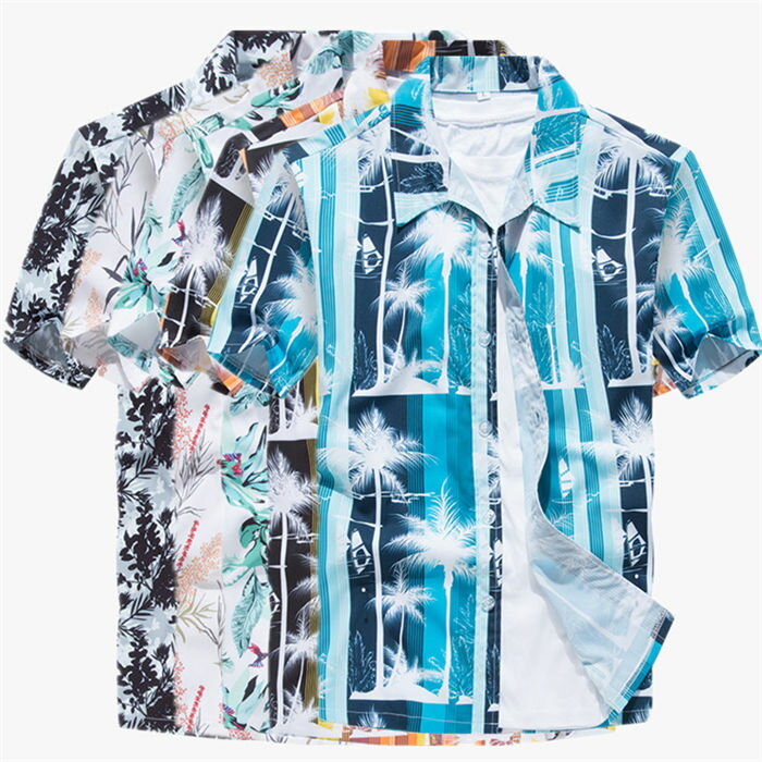 乐天商城 - アロハシャツ メンズ ハワイシャツ 夏 夏用 総柄 半袖シャツ トップス 大きいサイズ おしゃれ カジュアルシャツ 開襟シャツ 涼しい 薄手 サマーシャツ リゾート 海 旅行 父の日 サーフ系 ビーチ 海 普段着