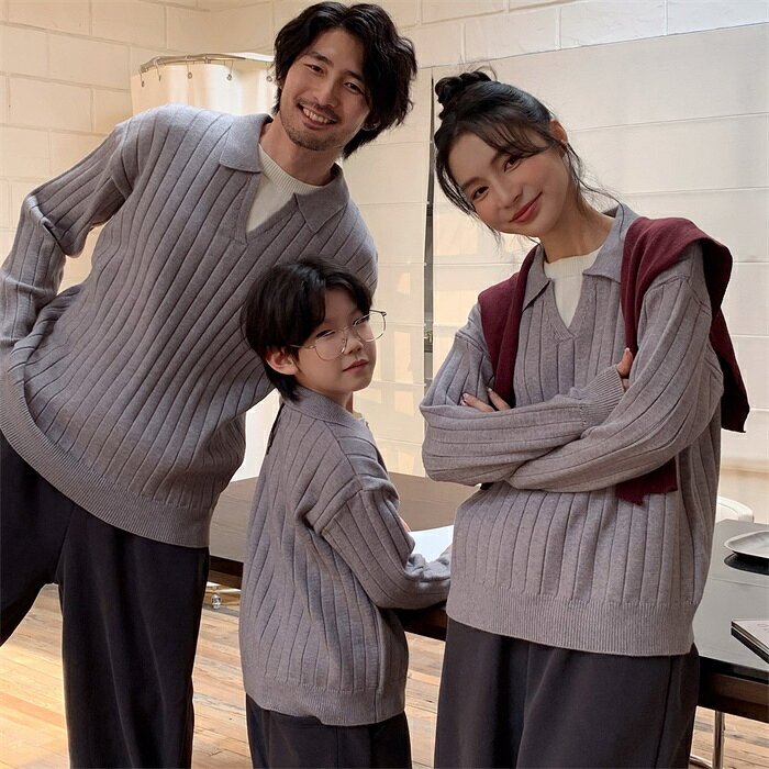 親子 ペアルック ニット セーター 長袖 polo 親子 ペアルック パーカー 親子ペアルック 春 秋冬 トップス ゆったり ママ パパ 親子 ペアルック 女の子 男の子 ペアルック 親子 長袖 親子お揃い服 大きいサイズ 子供 カップルお揃い プレゼント クリスマス