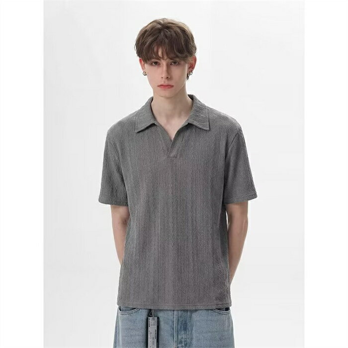 乐天商城 - ポロシャツ 半袖 メンズ カジュアル メンズ 無地 夏 ゴルフウエア polo 半袖 Tシャツ Vネック ビジネス メンズ 運動 無地 カットソー インナー トップス 吸汗スポーツ 通勤 通学 クールビス 夏 サマー 父の日 ギフト