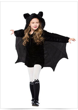 送料無料 ハロウィン衣装 親子 黒 ハロウィン・コスプレコスチューム 女の子 男の子 キッズ 連体服 ジャンプスーツ コウモリ ブラック 黒 衣装 仮装 パーティー 可愛い おしゃれ 子ども 舞台 演出服 余興 忘年会 歓迎会 送迎会