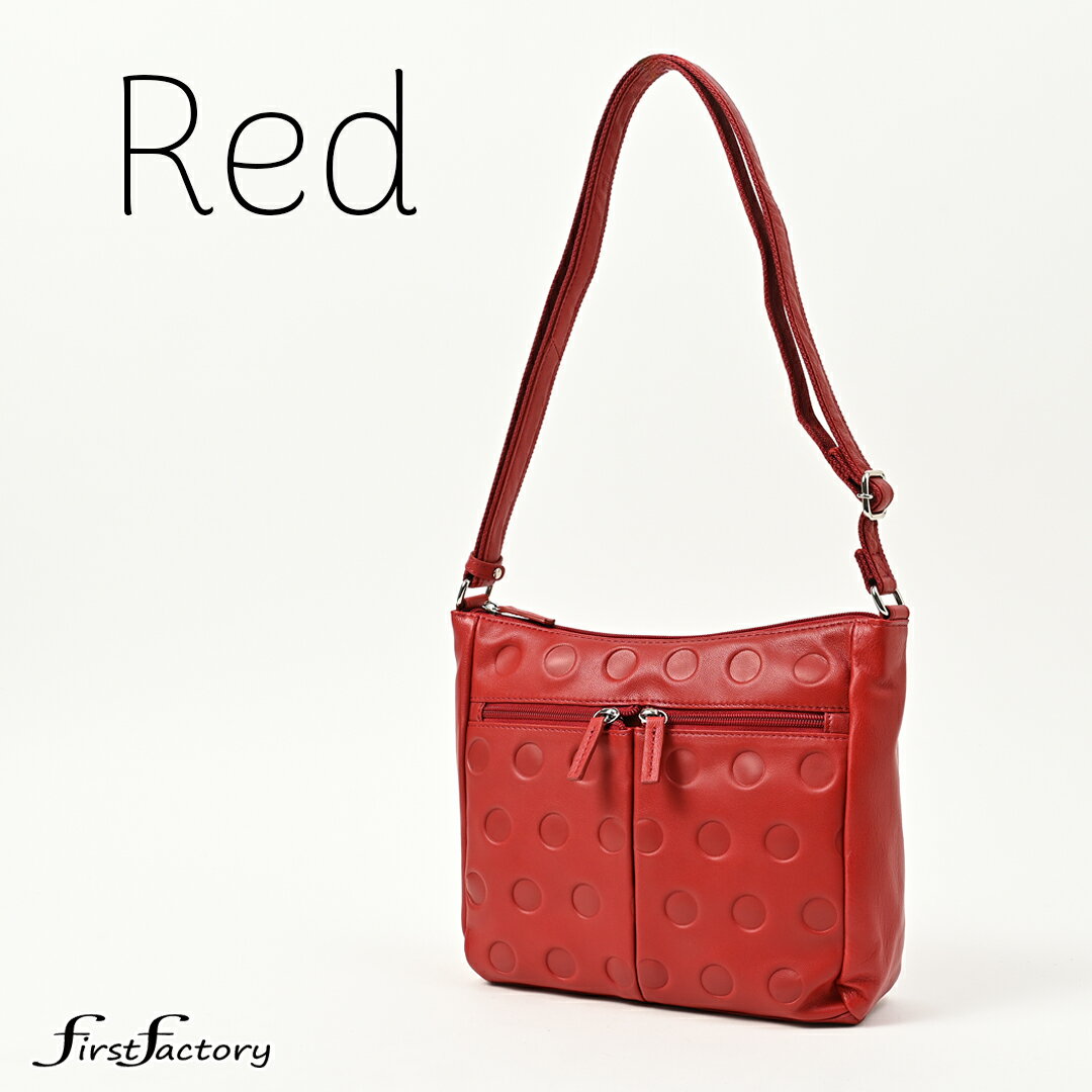 楽天市場】水玉（カラーレッド）（ショルダーバッグ・メッセンジャー