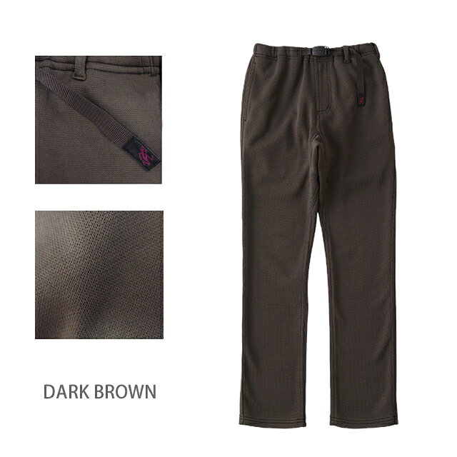 [2020秋冬新作][20%OFF!] GRAMICCI グラミチ GMP-20F046 BONDING KNIT FLEECE NN-PANTS JUST CUT ボンディング ニット フリース ニューナロー パンツ ジャストカット メンズ