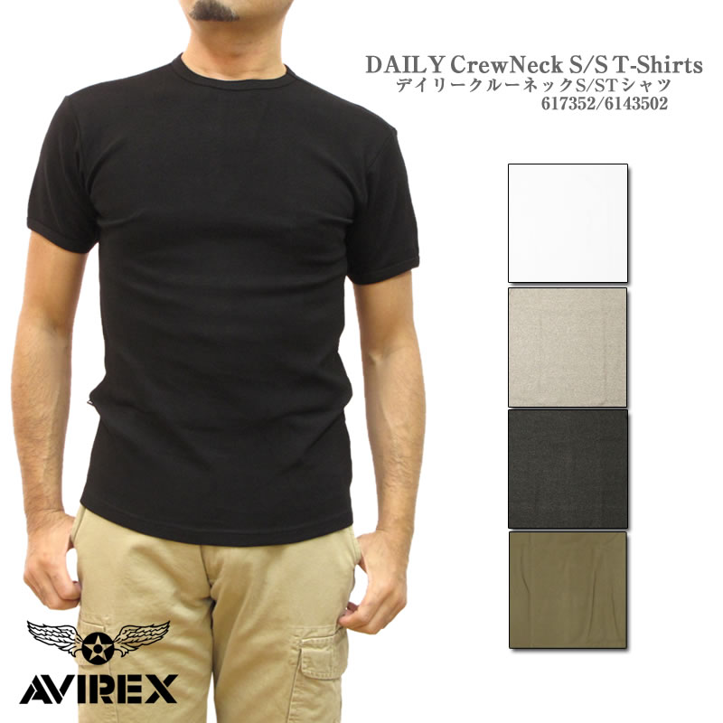 [バレンタインギフトお届けします] AVIREX アヴィレックス 6143502 617352 アビレックス クルーネック Tシャツ格安通販　バレンタイン　人気　ランキング