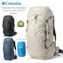 コロンビア リュック メンズ [2024春夏新作] コロンビア リュック COLUMBIA PU8656 Wildwood 35L Backpack ワイルドウッド 35L バックパック キャンプ キャンプウェア アウトドア