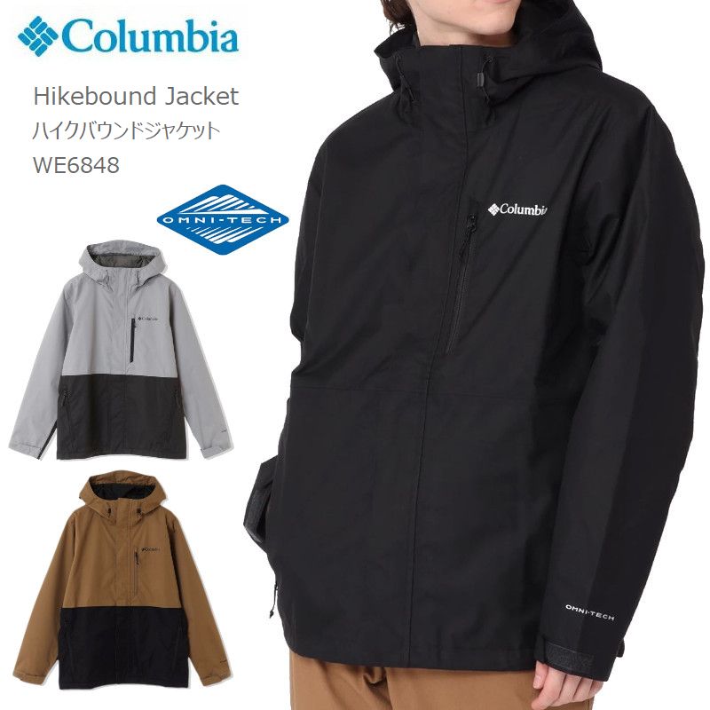 コロンビア 父の日 ギフト [2024春夏新作] コロンビア アウター ジャケット マウンテンパーカー COLUMBIA WE6848 HIKEBOUND JACKET ハイクバウンド ジャケット パッカブル 撥水 防水 オムニテック キャンプ キャンプウェア