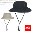 2024春夏新作 ミレー ハット 帽子 MILLET MIV01795 TYPHON 50000 ST RAIN HAT ティフォン 50000 ストレッチ レインハット ユニセックス 男女兼用 キャンプ キャンプウェア