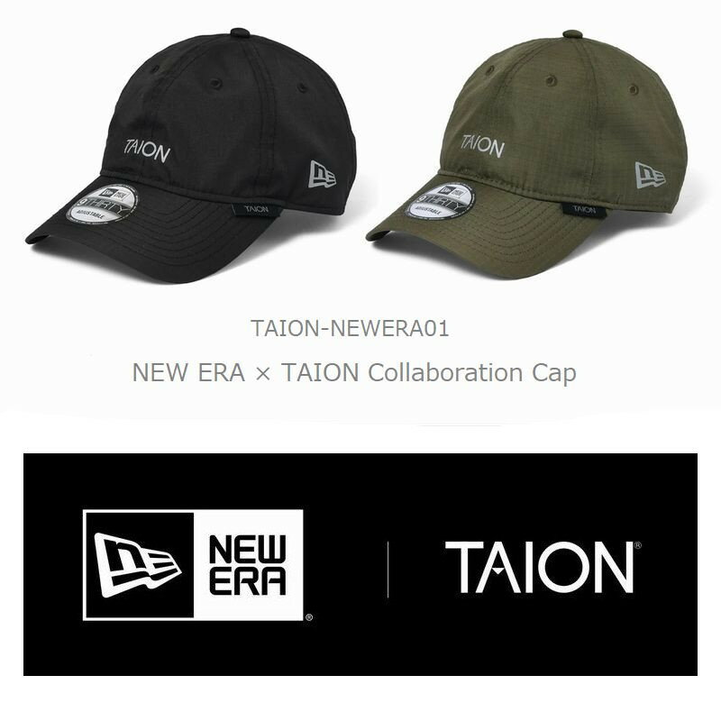  TAION x NEWERA NEW ERA タイオン × ニューエラ コラボレーション キャップ TAION-NEWERA01 COLLABORATION CAP キャンプ