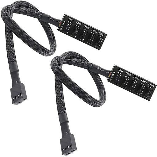 CTRICALVER ե󥱡֥ PWM Ĺ 5 WAY 4 PIN / 3PINޥܡPWMե󥹥ץå(2)