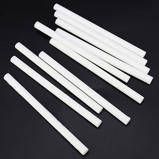 【加湿器 給水芯】サイズが14 CM / 5.5インチ、直径0.8 CM / 0.31インチ、(元給水芯が直径0.7CM~0.9CM以内、長さ15CM以内の卓上加湿器に適用可能) ※元給水芯のサイズを必ず事前に確認してからご購入ください。ハサミで簡単にカットできる素材、日常使用、オフィス、部屋、旅行などに十分な量の10個の白い綿の加湿器フィルター芯を入手できます。 【高品質の】加湿器専用綿棒フィルターは、優れた弾性、均一な細孔分布、強力な吸水および貯蔵容量、および優れた揮発安定性を備えています。高品質の給水芯で、ミストがさらに細かいです。 【高密度綿棒】フィルターコットン素材でできており、水に溶けず、付着しにくく、ほとんどの種類の香水、液体、その他の水溶剤をサポートし、加湿器の動作を向上させます。 【交換時期】3~6ヶ月(1日4時間使用した場合) ※使い方や、使用環境によって交換時期が早くなることもございます。加湿器の加湿量が減ってきたら、交換目安の期間に関わらず交換してみてください。 【使用方法】 1.給水芯を取り外します。 2.バネを入れます。 3.新しい給水芯を入れます。 4.蓋に取り付けます。