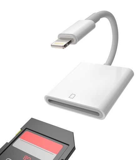 SDカードリーダー 対応iPhone対応 メモリースティック Lightning to カメラアダプター 対応iPad 13 1 firstlove-10190769 ハピナイス 楽天市場店 パッケージ画像