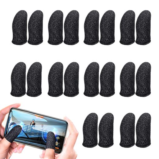 AIYUJIWU指サック荒野行動PUBGMobileスマホゲームFPS音ゲー操作性アップ手汗汗対策快適性指紋静電気防..