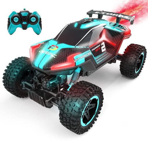 DEERC 饸󥫡 ɤ ե 4WD ضư 70ʬ Хåƥ꡼2 RC 1/16 ޤĥ饤ȥ...
