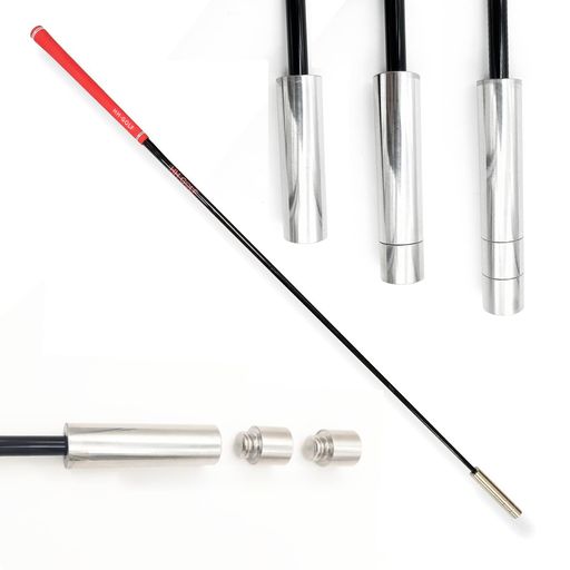 【1デザインの4クラブ】-このゴルフスピードスティックセットには、2つの調整可能な重量付きヘッドと1つのシャフトが含まれており、4つの特定のクラブ重量を提供します。クラブヘッドを非常に簡単に調整することで総重量を変えることができます。 【コ...