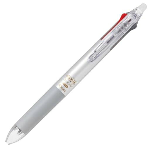 パイロット 3色ボールペン フリクション ボール3 スリム 0.38mm シルバー LKFBS60UF-S