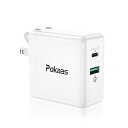 POKAAS IPHONE 15 [d PD[d TYPE C }[d USB-C}[d POWER DELIVERY 30W 6V/3A QC3.0 2|[g ܂ݎvO X}[gtH[d ^ ACA_v^[ PSEF؍