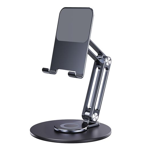 【2025超耐久性】 タブレットスタンド 360°回転 折りたたみ式 高さ・角度調整可能 アルミ合金製 携帯便利スタンド iPad Pro 13 / Galaxy Tab S10+ / Google/Lenovoなど 8〜13インチタブレット対応