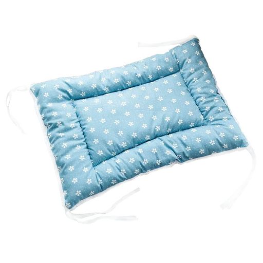 Yuriyaペットマットケージ用猫ベッド落ちない四隅紐付きふわふわフリースリバーシブルスクエア型暖かい..