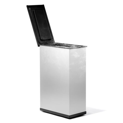 樂天商城 - サンカ【冷やすゴミ箱】CLEANBOXイヤな臭いを凍らせて根本的に解決20Lシルバー生ごみペットシーツおむつ冷凍菌の繁殖を抑制省エネ静音フタ付きキャスター付きお手入れ簡単清潔(幅23x奥行…