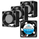 WINSINN ファン 40MM ダブル ボールベアリング 扇風機 小型 4020 24V DC クーラー 4CM 40X20MM ミニ 送風機(2)
