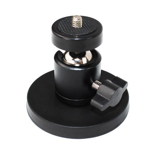 【サイズ】取付穴ネジ: 1/4“、台座直径: 66mm、垂直張力:20kg。 【強力マグネット】垂直張力:20kg、強力な磁石が付いており、安全で安定です。 【穴あけ不要】マグネット式、直接インストールします。 穴あけは必要ありません。取り付けと取り外し跡や汚れは残りません。 【360度回転可能】360 度自由に回転できるので、カメラのレンズを任意の方向に向けることができます。 取り付けネジは 1/4 インチで、ほとんどのカメラに適合します。 【用途】ほとんどの車にカメラを固定するのアクセサリーとして使用のに便利です。