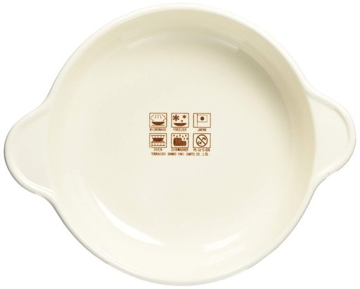 サイズ:約幅20.5x奥行き16.3x高さ4cm 素材:耐熱陶器 生産国:日本