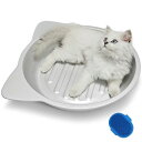 AOVEY猫ひんやりベッドアルミ製クールベッド冷感夏グッズ暑さ対策大きいサイズ45CM
