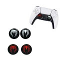 アナログサムグリップスティックカバー 素晴らしいノンスリップシリコンハンドル保護 PS4/PS5/XBOX用 コントローラ交換用アナログスティック カバー 親指...