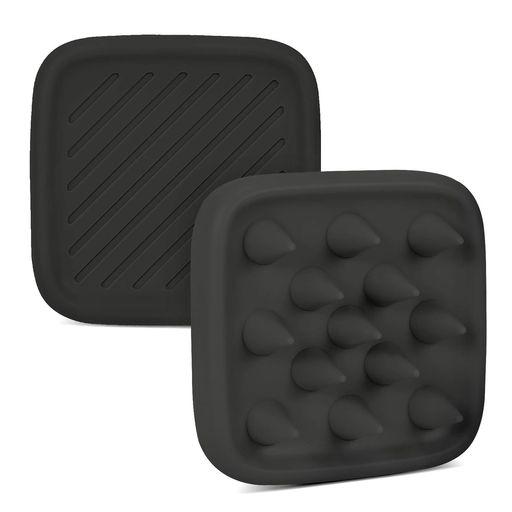 【小型・快適・頭皮ケア】Livanto頭皮マッサージブラシシャンプー用シリコン素材小型コンパクト持ち運..