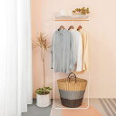 ハンガーラック スリム コートハンガー 洋服掛け 省スペース 紛体塗装 防サビ加工 耐荷重20KG 頑丈 おしゃれ
