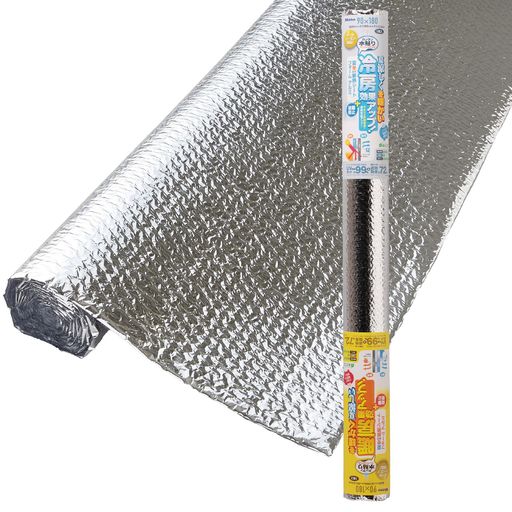 ニトムズ夏冬兼用断熱シートフォームアルミ窓ガラス水で貼れる結露防止UVカット率約99%暖房冷房遮熱遮..