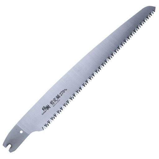 刃長:270mm 全長:389mm 重量:80g 刃部:炭素工具鋼SK-85