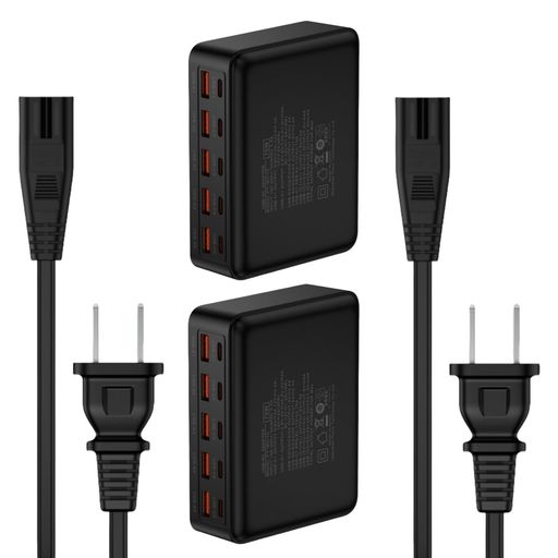 【合計70WマルチポートUSB充電器】5つUSB-Cポート、5つUSB-Aポートを搭載していて、まとめて10台のデバイスを同時に充電できる70W卓上充電器です。外出先や忙しい生活の中で充電待ち時間を大幅に短縮し、充電のストレスから解放され、日常生活がより快適に! 【タイプCポートPD3.0/30W急速充電】単ポートを使用する場合は最大出力30Wをサポートします。iPhone、Android等のスマートフォンのみならず、タブレット端末、MacBook Airの充電にも最適です。USB-Aポートは5V/3Aの出力電力を提供し、従来のUSB充電器(5V 1A)よりも3倍の速度で、高速充電体験を提供します。 【複数のデバイス同時充電】家族や同僚とシェアして使うのに最適な10ポート設計で、リビングやオフィスでも10台のデバイスを同時に充電可能です。複数のポートを同時に使用すると、接続された機器の必要電力に応じて70Wの出力を最適に分配し、効率よくスムーズに充電を行います。また、1.2メートルの延長コードで、コンセントから離れた場所も利用可能です。