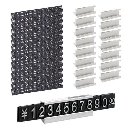 YFFSFDCプライスカードプライスキューブ16個セット値札プライス台セット価格表示店舗ディスプレイ見や..